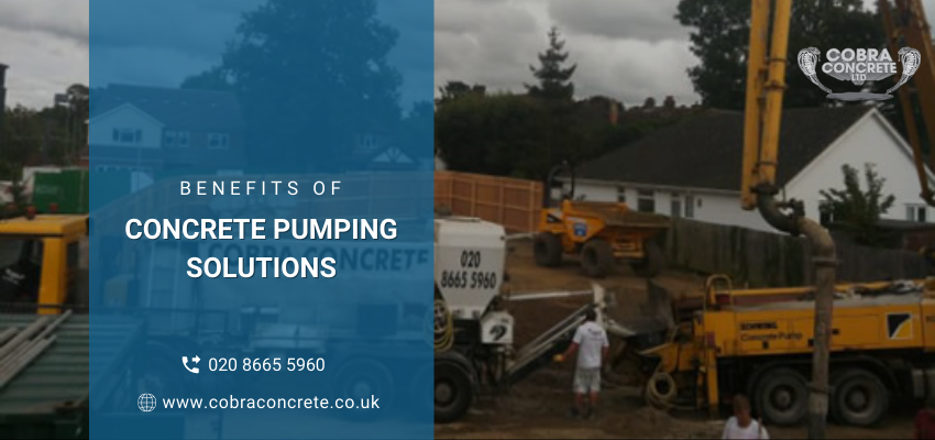 Benefits of Concrete Pumping Solutions at a Construction Site